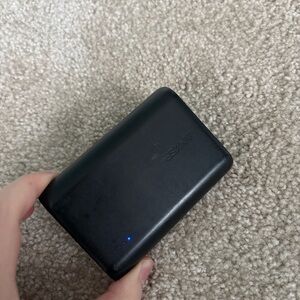 Black Anker Portable Charger for Phones and Laptops A1263 Capacity 10000mAh